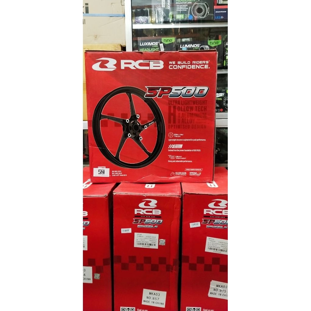 Jual VELG ORIGINAL RCB RACING BOY MX-KING TYPE SP500 RING 17 BROWN ...