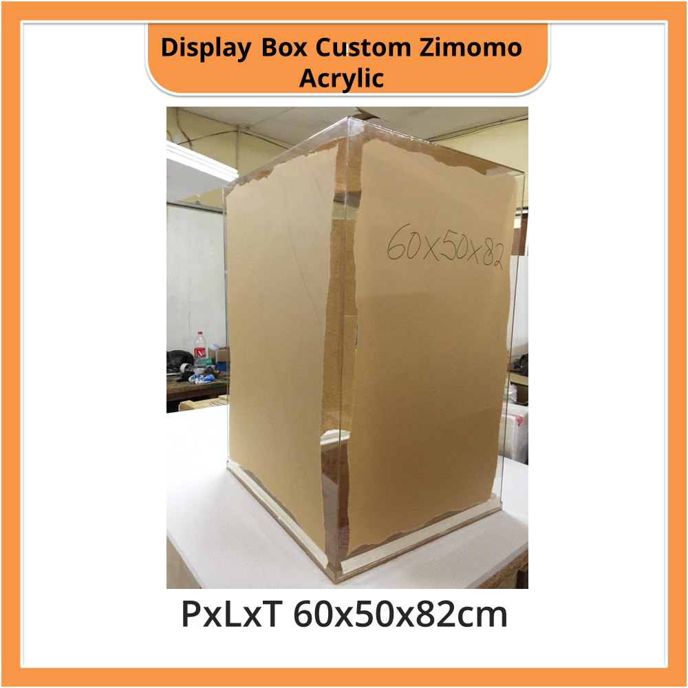 Jual Display Box Custom Zimomo Acrylic PxLxT 60x50x82cm | Shopee Indonesia