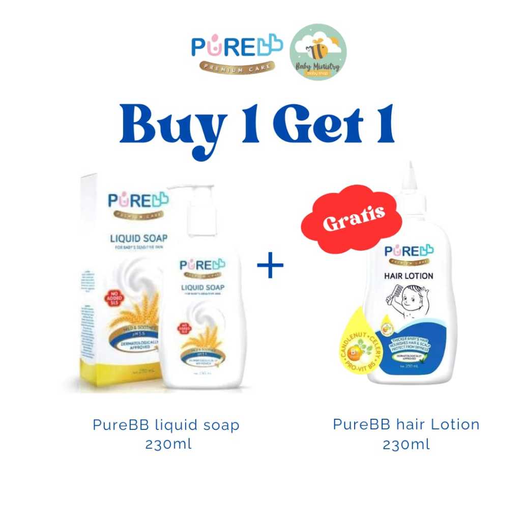 Jual Pure Baby Liquid Soap 230ml (sabun bayi untuk kulit kering
