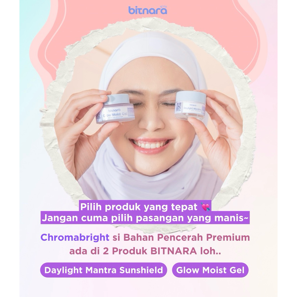 Jual BITNARA Beli 1 Gratis 1 - Glow Booster Serum / Glow Moist Gel ...