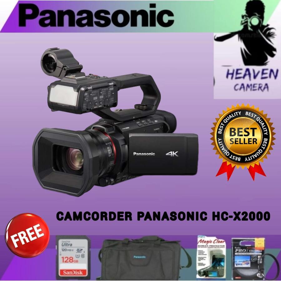 Jual PANASONIC HC-X2000 UHD 4K PROFESSIONAL CAMCORDER / CAMCORDER ...