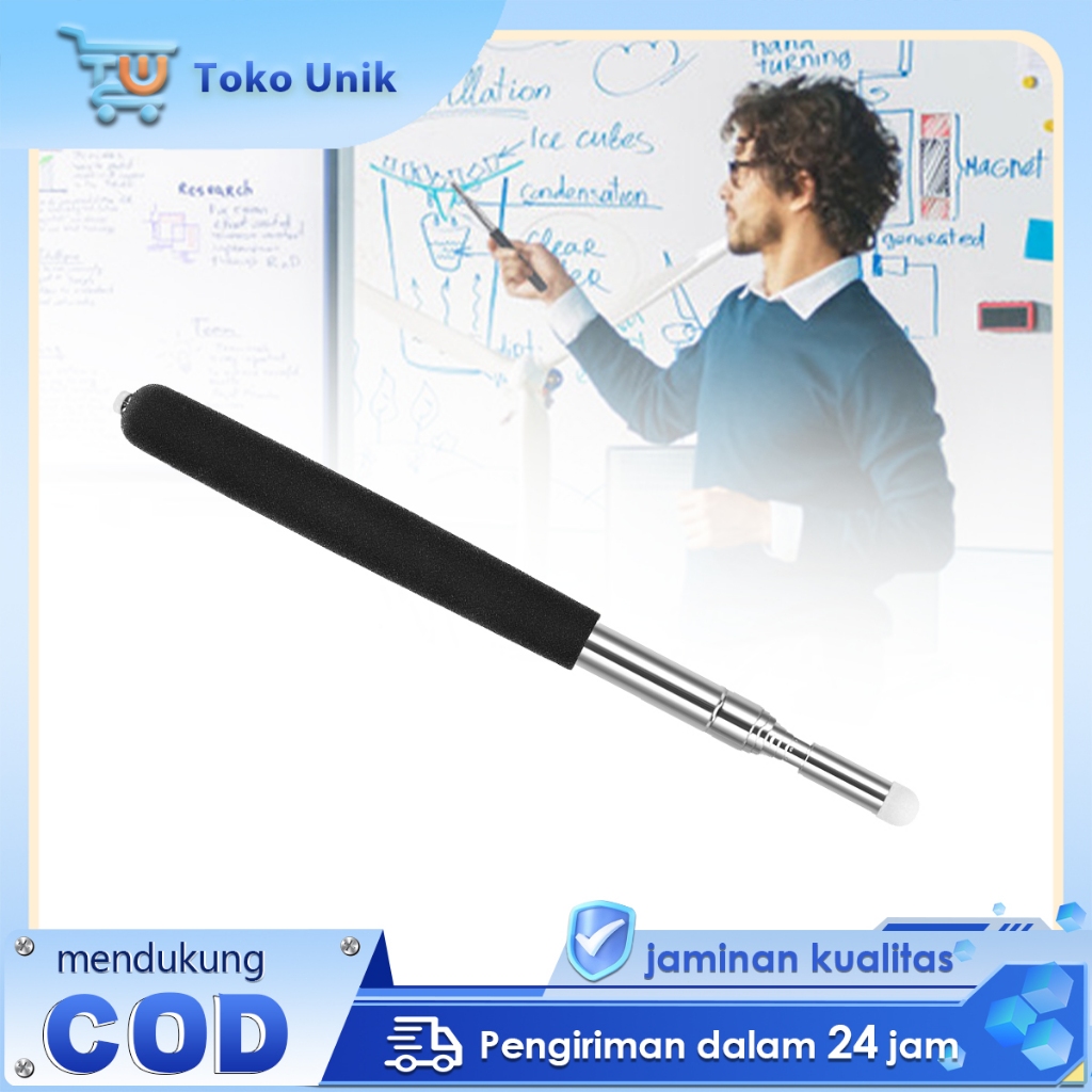 Jual Pena Pointer Tongkat Penunjuk Papan Tulis Teleskopik Tongkat ...