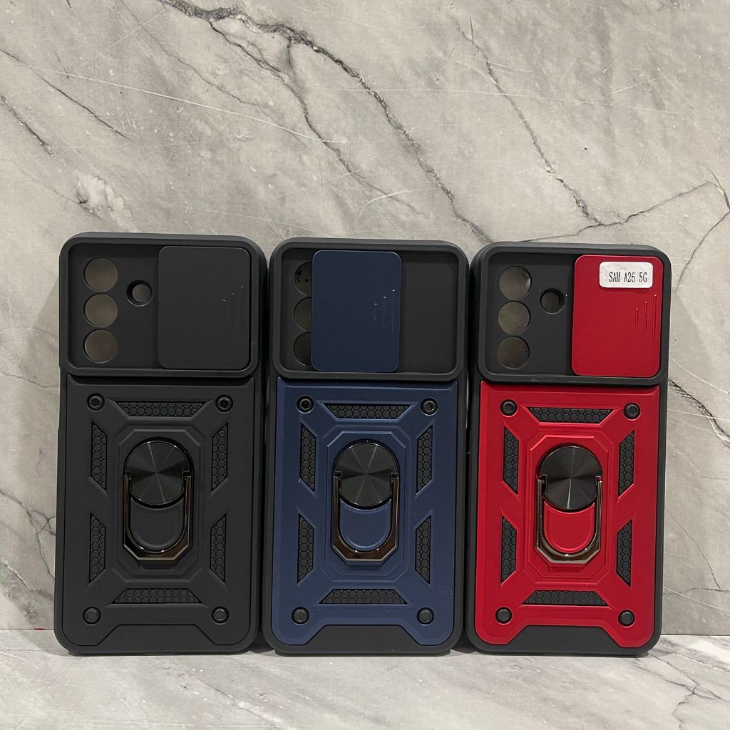 Jual Case Armor Transformer Slide + Ring Samsung A07 A17 A05 A05s A06 ...