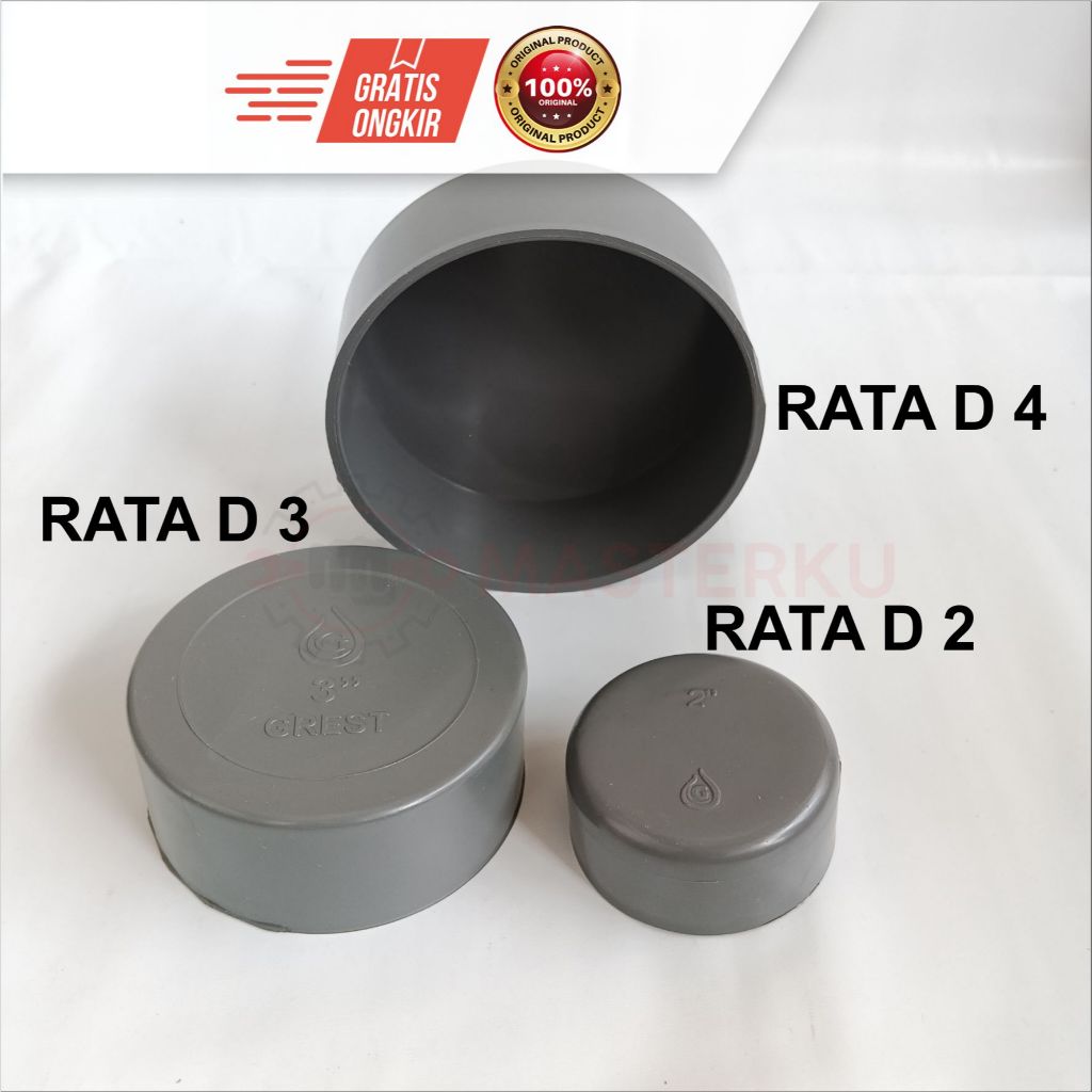 Jual SAMBUNGAN PIPA DOP AW /CAP RATA/ DOP RATA /TUTUP PIPA KELAS AW/END ...