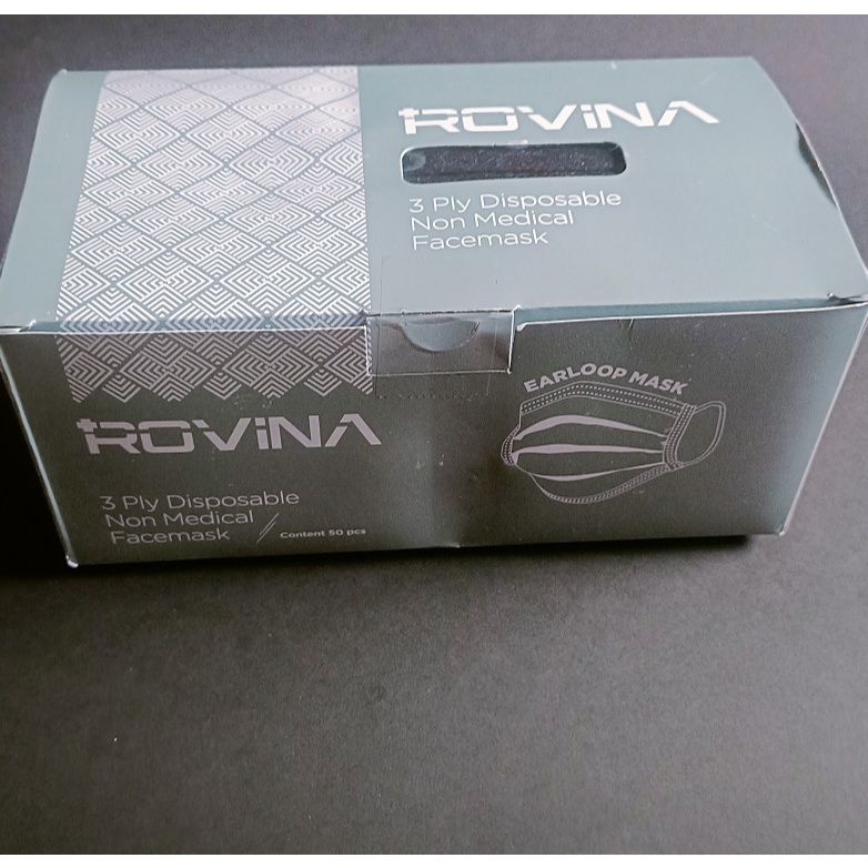 Jual Masker Medis Rovina Earloop 1 Box Isi 50 Pcs | Shopee Indonesia