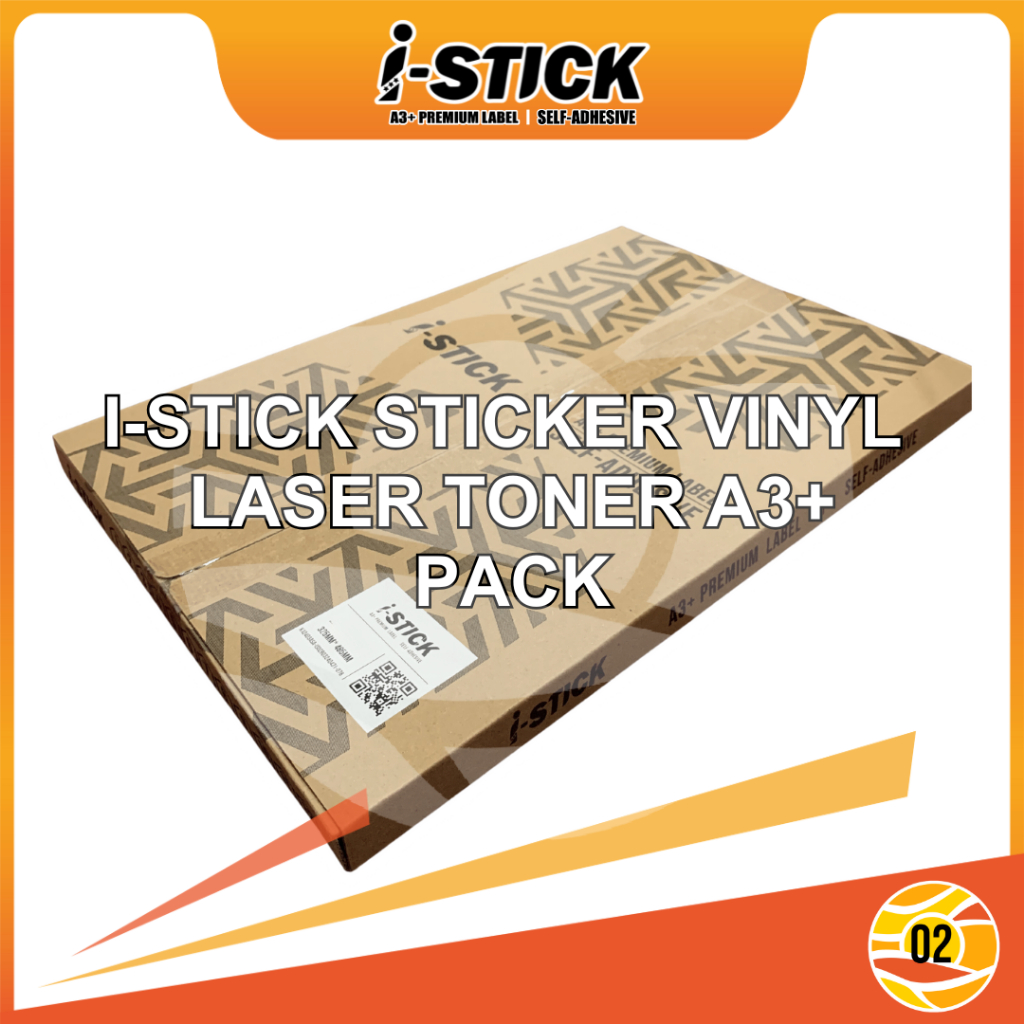 Jual i Stick Sticker Vinyl A3+ Stiker Digital Print Laser Toner Label ...