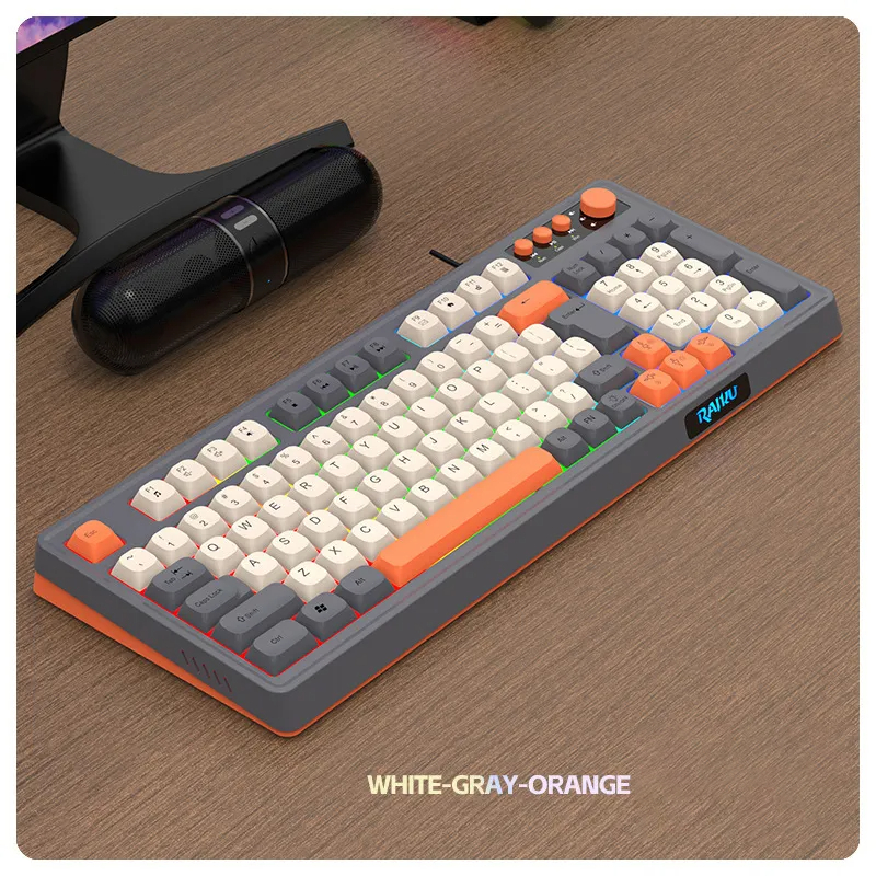 Jual MA Keyboard K98 Gaming E-sports Jerman dengan Kabel, Switch Coklat ...