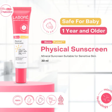 Jual LABORÉ Sensitive Skin Care BiomeProtect Physical Sunscreen Matte ...