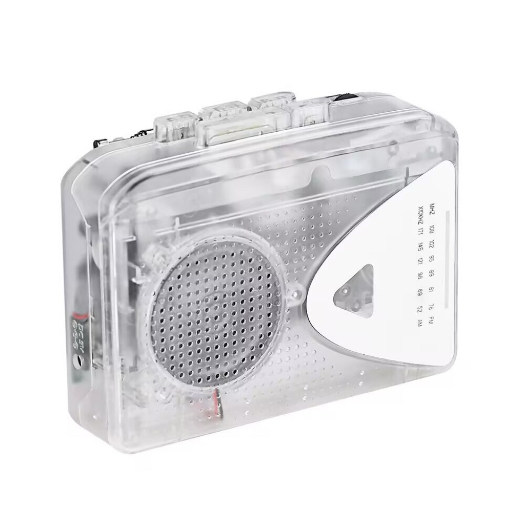Jual Walkman Radio With Internal Speaker Transparan Bening | Shopee ...