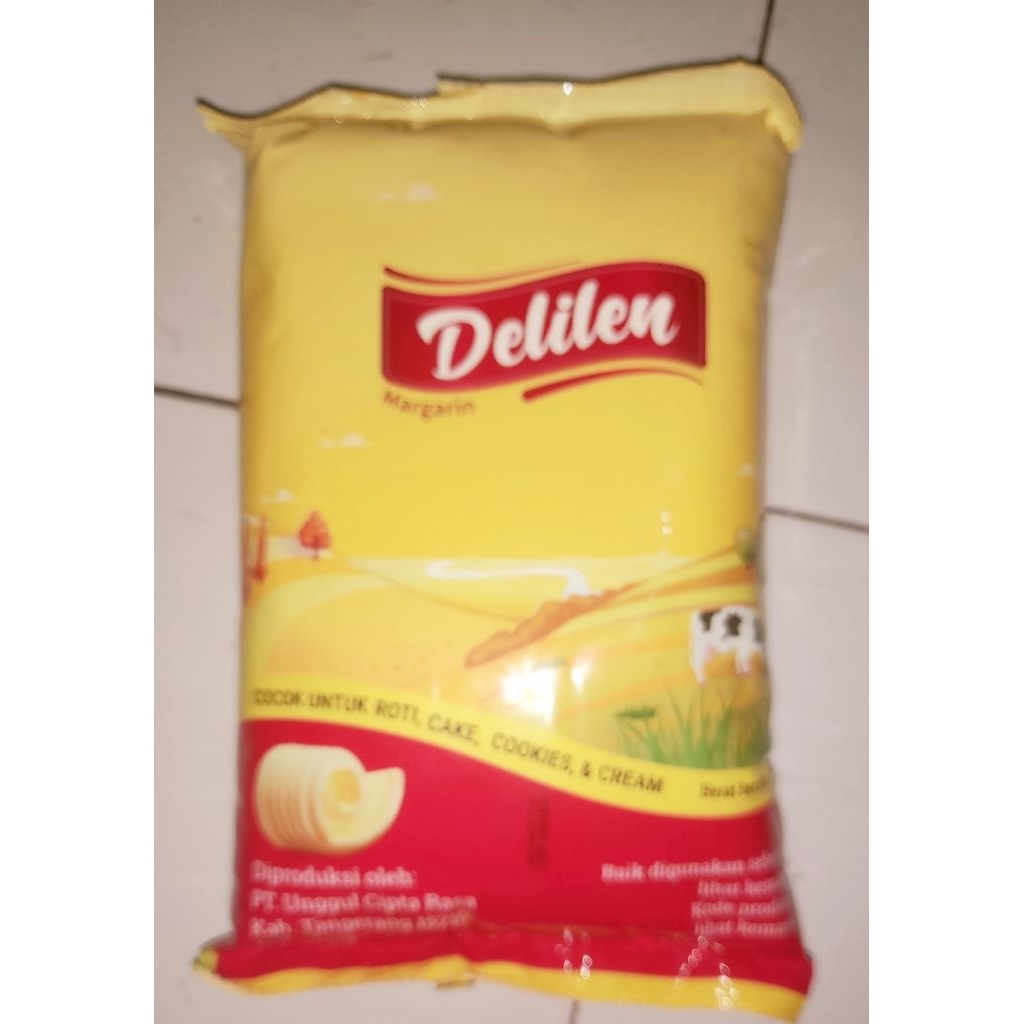 Jual DELILEN MARGARIN BUTTER 1KG & REPACK 200GR | Shopee Indonesia