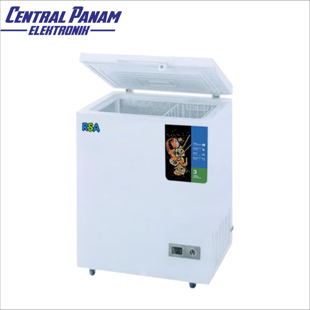Jual RSA Chest Freezer 96L CF110 Central Panam Elektronik | Shopee ...