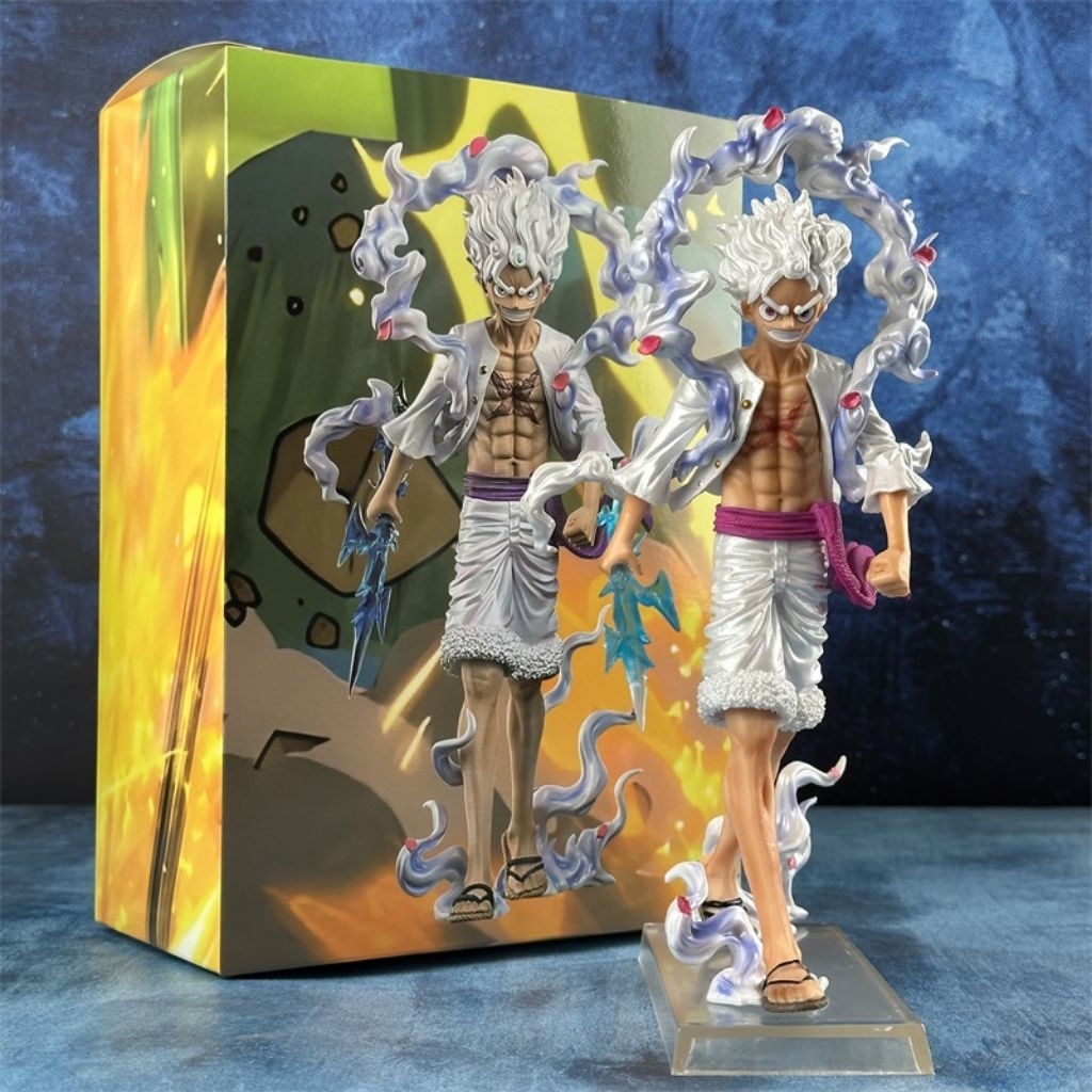 Jual action figure one piece Luffy monkey d Luffy gear 5 on dragon ...