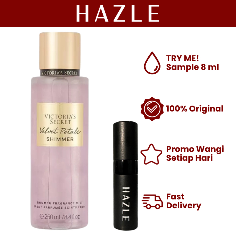 Jual Parfum Victoria Secret Perfume [Sample] Body Mist Velvet Petals ...