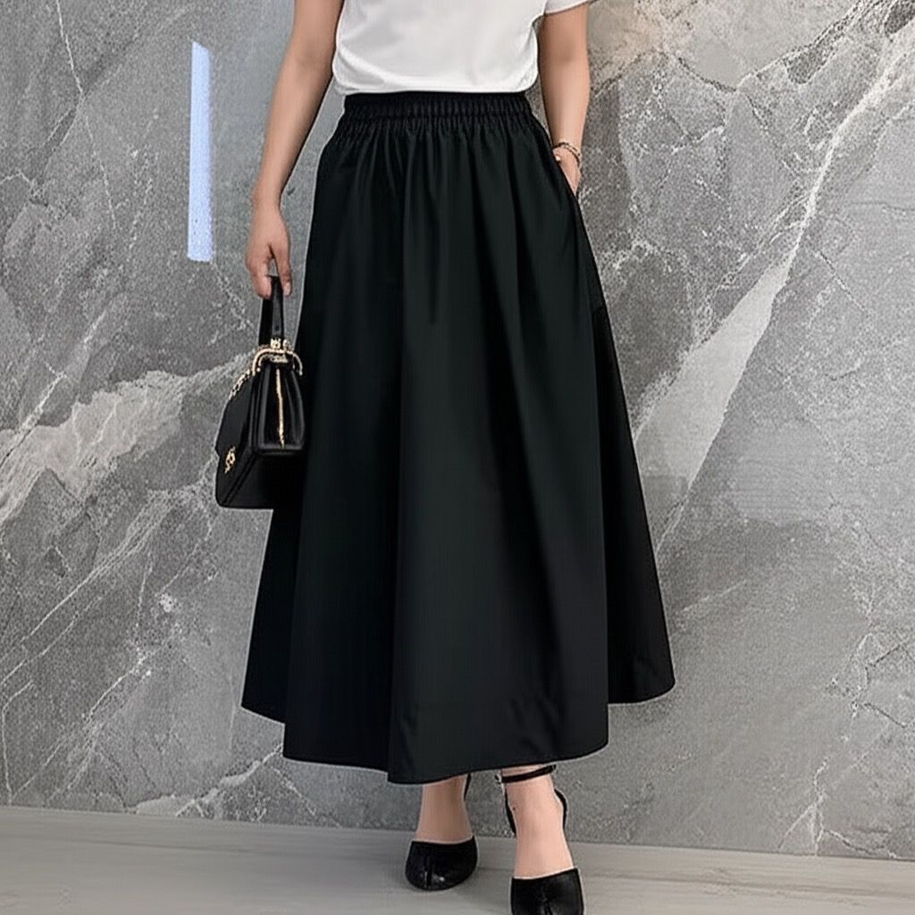 Jual Prizona Maxy Skirt | Rok Kerja Kuliah Wanita | Rok Wanita Korean ...