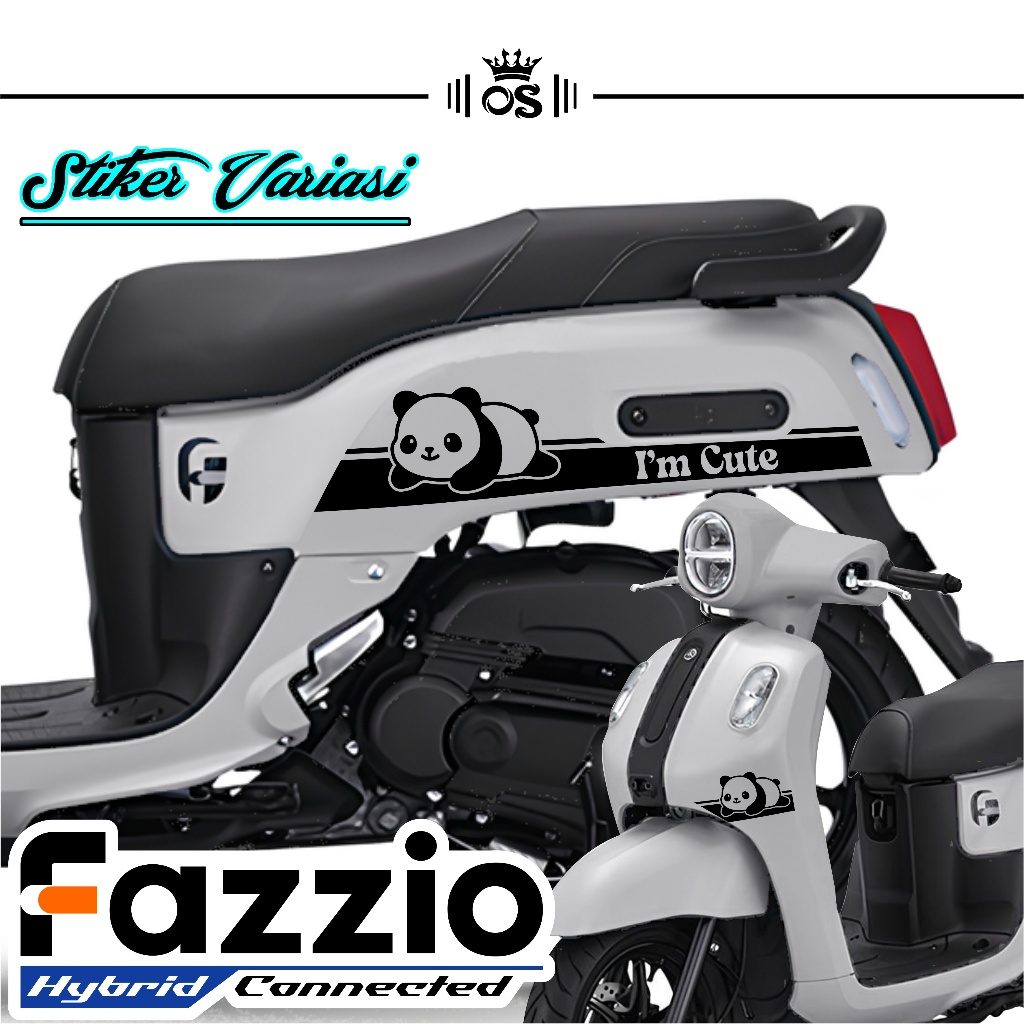 Jual STIKER CUTTING FAZZIO / MTF 55 / STRIPING FAZZIO / STICKER YAMAHA ...