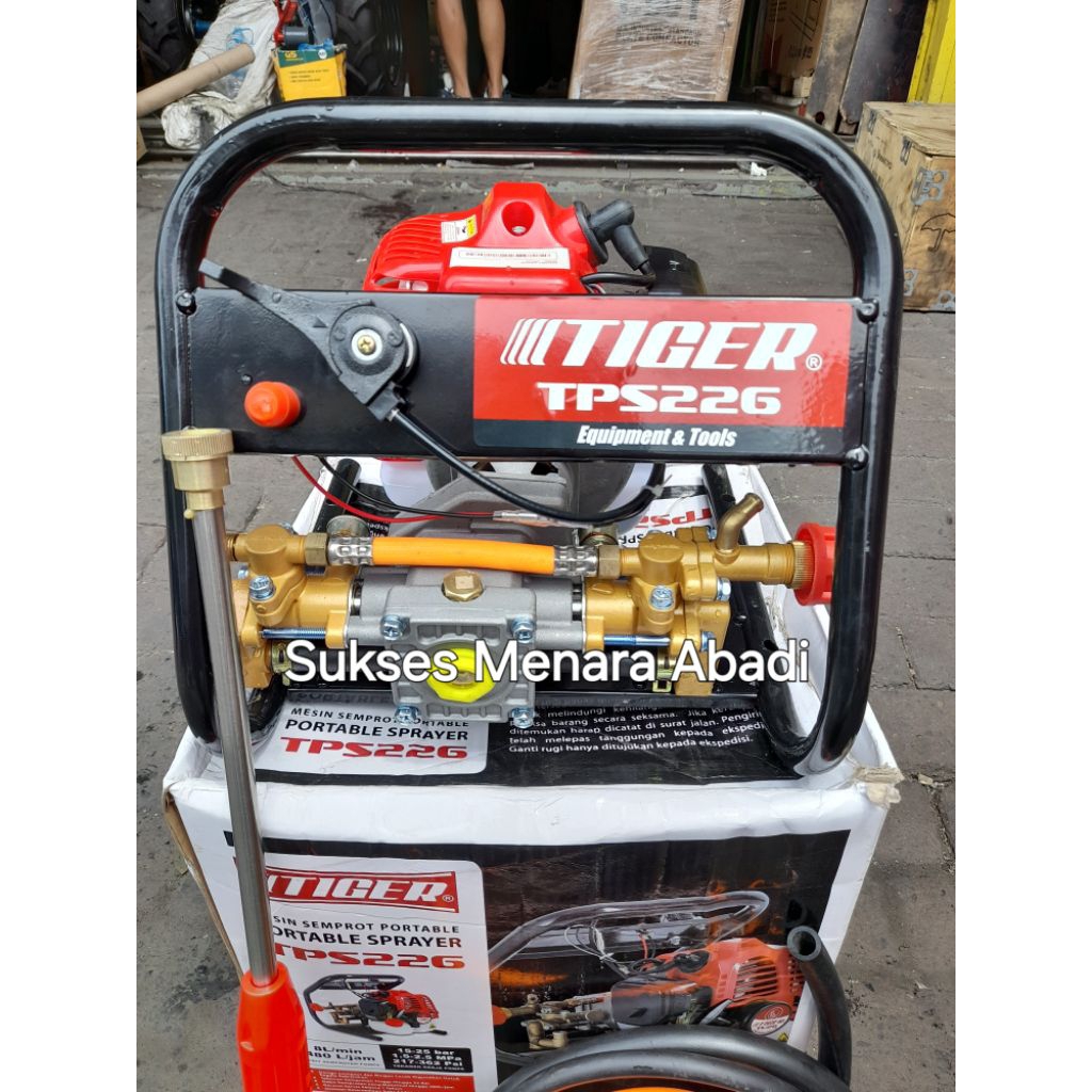 Jual Mesin Semprot Tiger TPS226 Portable Sprayer Pompa Hama & Pertanian ...
