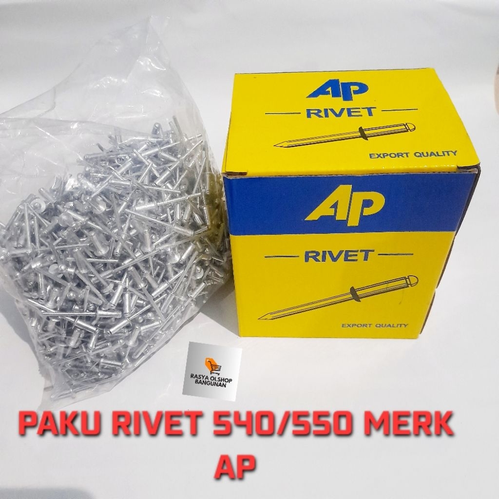 Jual paku rivet 540/550 AP | Shopee Indonesia