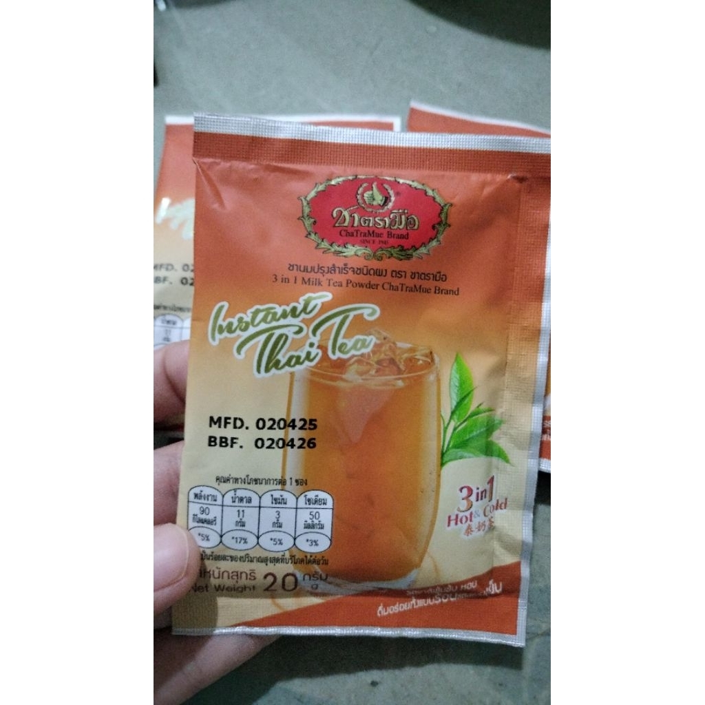 Jual Ori thai! thai tea chatramue/nestea milk tea/birdy coffee 3in1/jom ...