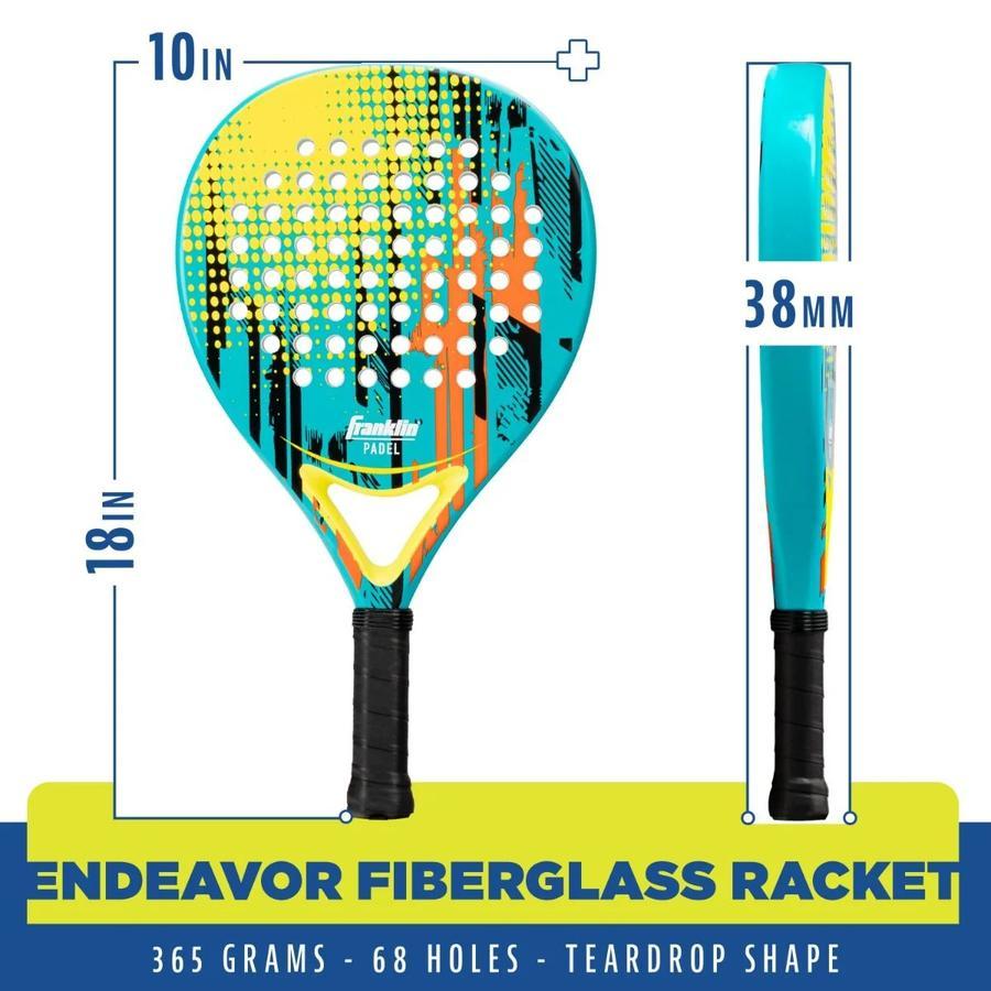 Jual Padel Racket FRANKLIN Endeavor Padel Racket Fiberglass EVA Foam ...