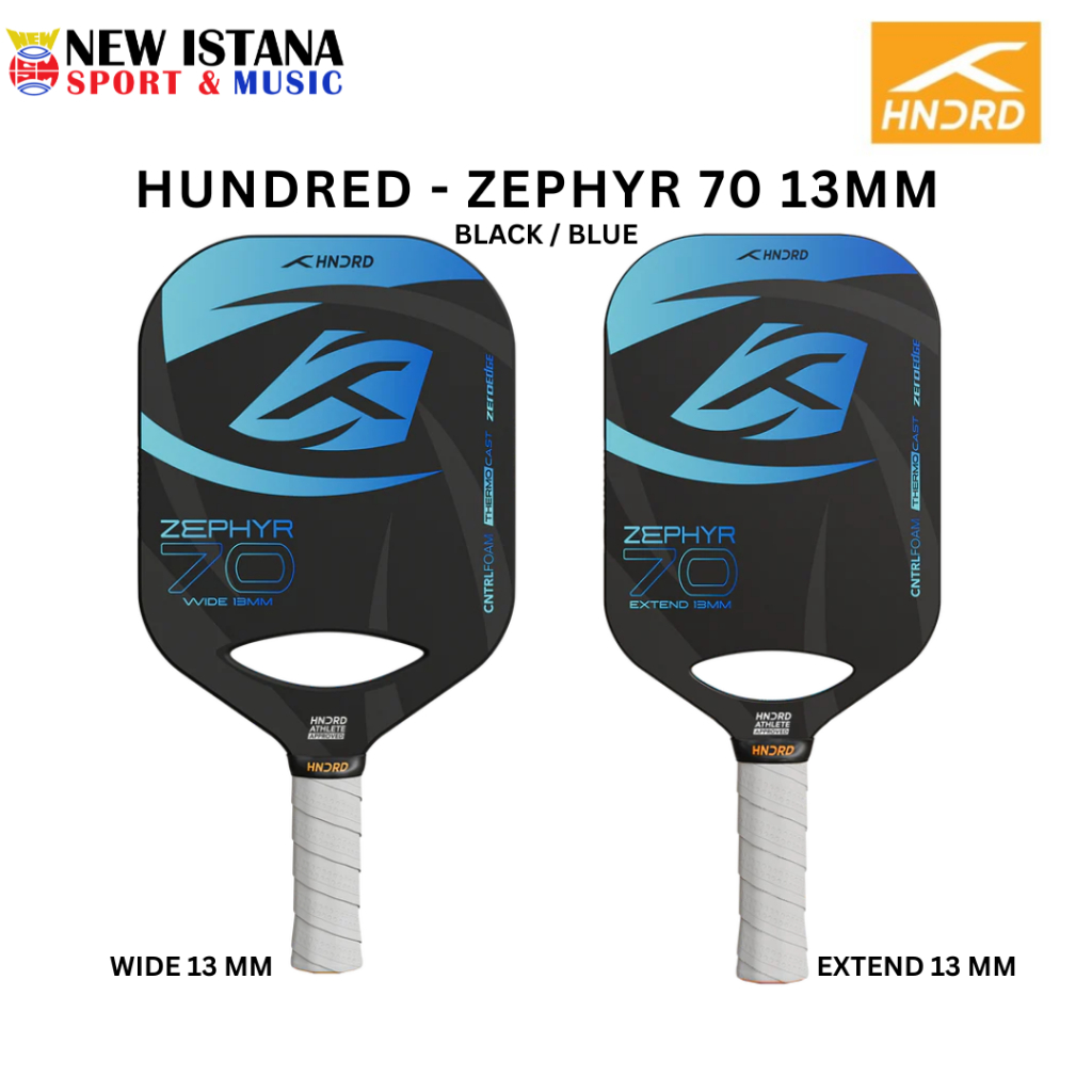 Jual Raket Pickleball Pickle Ball Hundred ZEPHYR 70 13mm | Shopee Indonesia