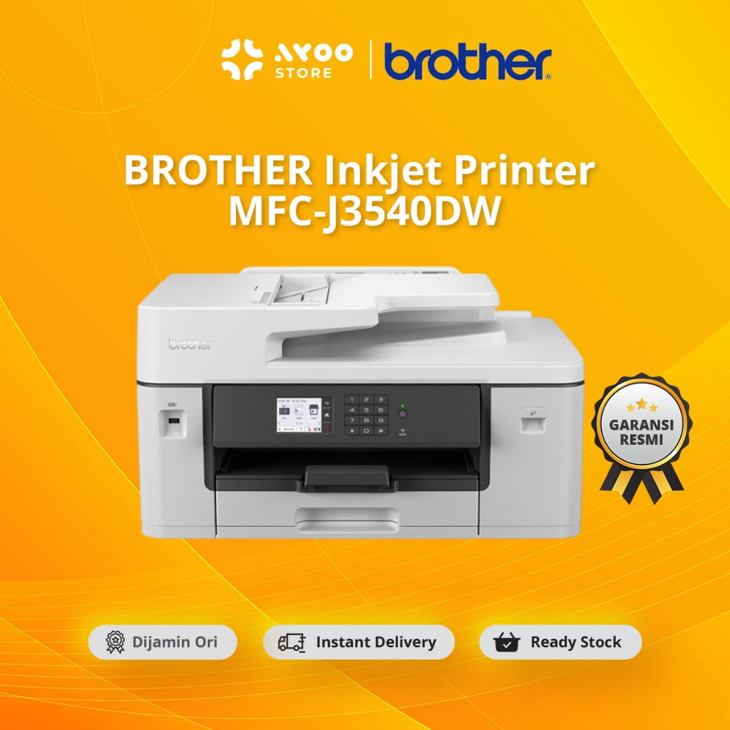 Jual Printer BROTHER Inkjet MFC J3540DW A3 Scan Copy Duplex WiFi ...