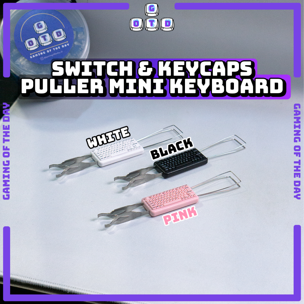 Jual Keycaps dan Switch Puller Keyboard Mini 2in1 Pencabut Switch dan ...