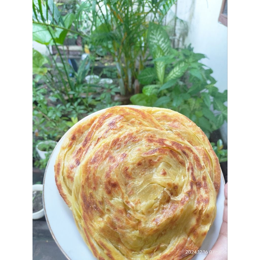 Jual roti maryam original isi 50 biji diameter 10-+ premium roti canai ...