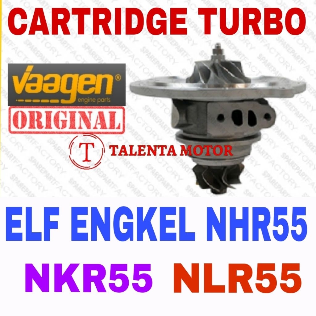 Jual CARTRIDGE TURBO ISUZU ELF ENGKEL NHR55 NKR55 NLR55 CATRIDGE ...