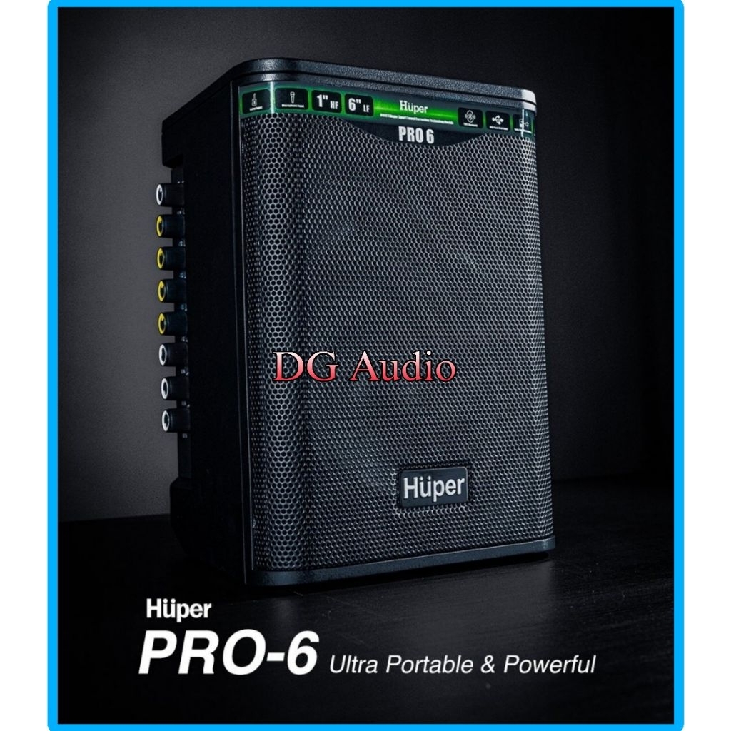 Jual Huper Speaker Portable Pro6 6 Inch Original Bluetooth Tws Garansi ...