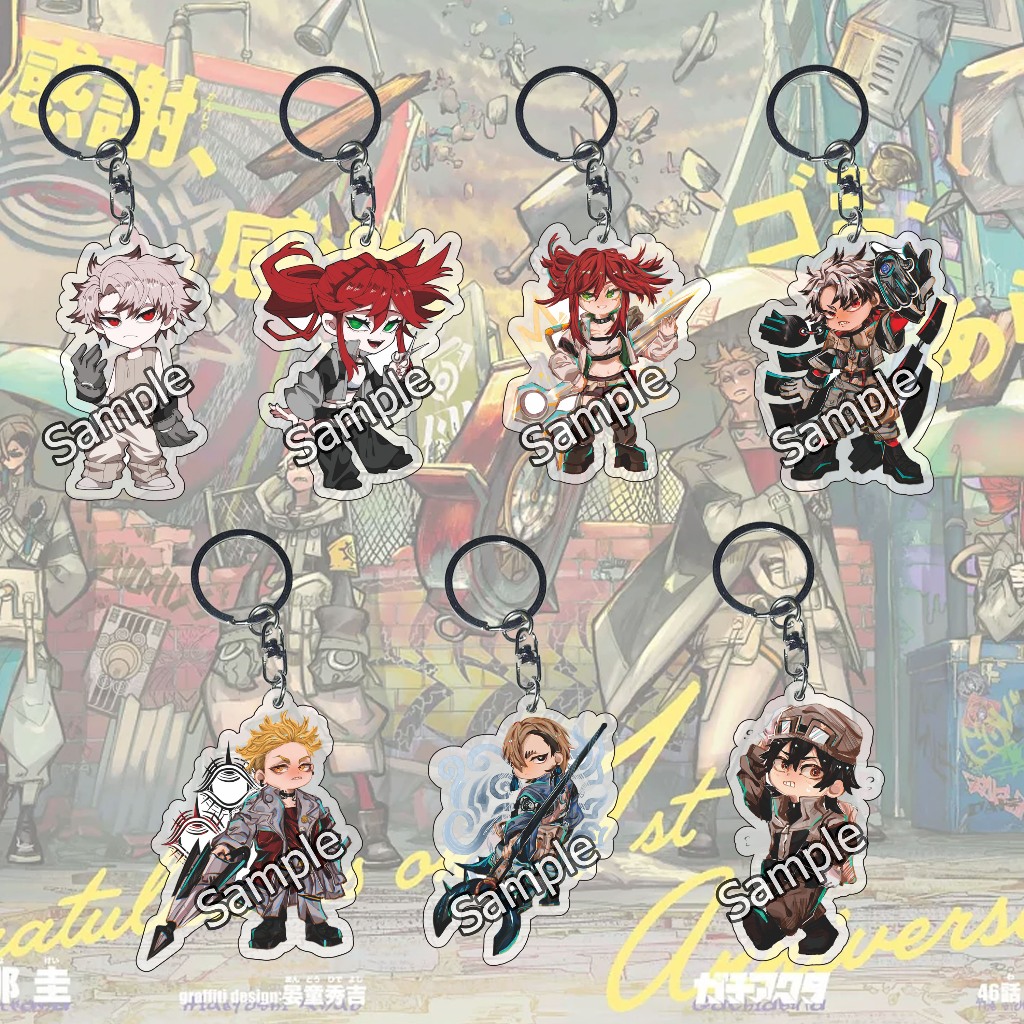 Jual Gantungan Kunci Anime Gachiakuta Enjin - Riyou Reaper - Rudo ...