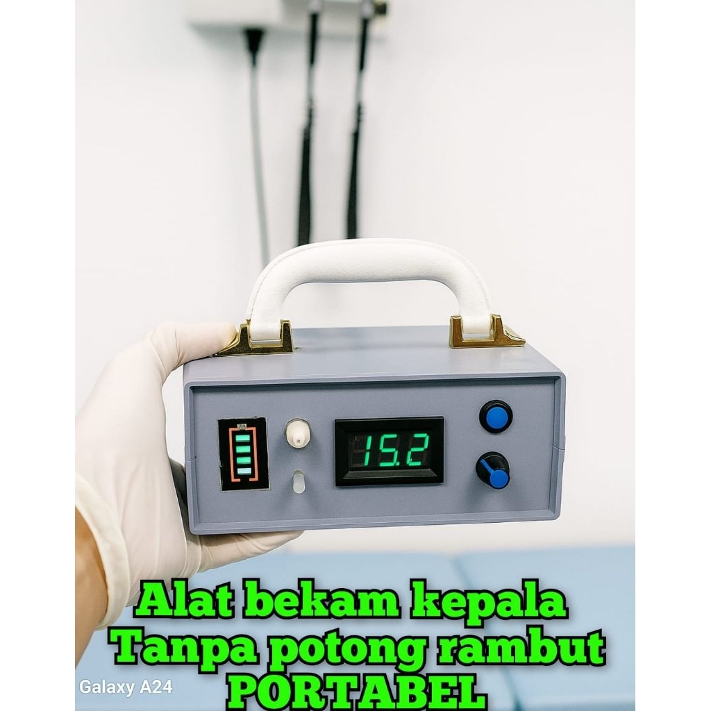 Jual vakum bekam kepala tanpa cukur rambut alat bekam portabel mesin ...