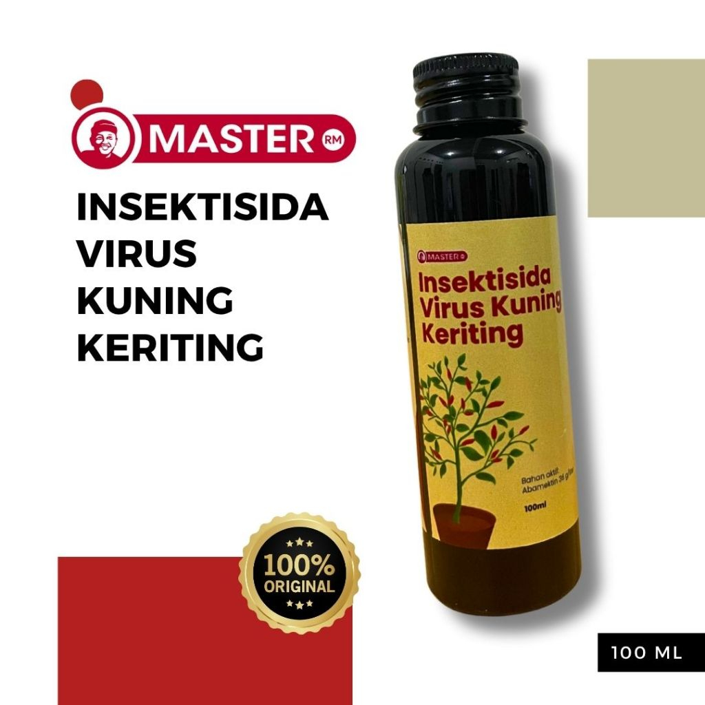 Jual MASTER RM - Insektisida Virus Kuning Keriting - 100ml | Shopee ...