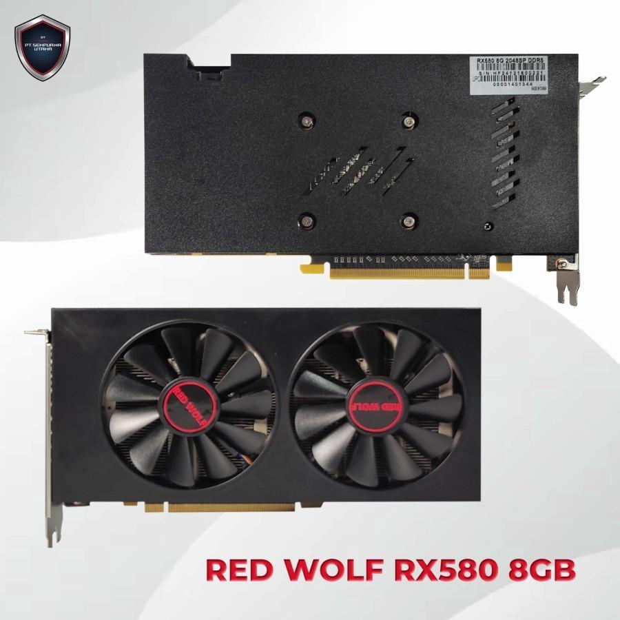 Jual RED WOLF RX 580 RADEON RX 580 VGA AMD RX 580 8GB GDDR5 256bit VGA ...