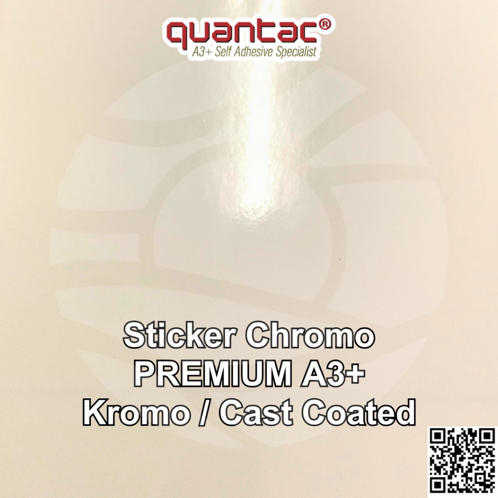 Jual Quantac Stiker Kromo PREMIUM A3+ Glossy Digital Print Laser Toner ...