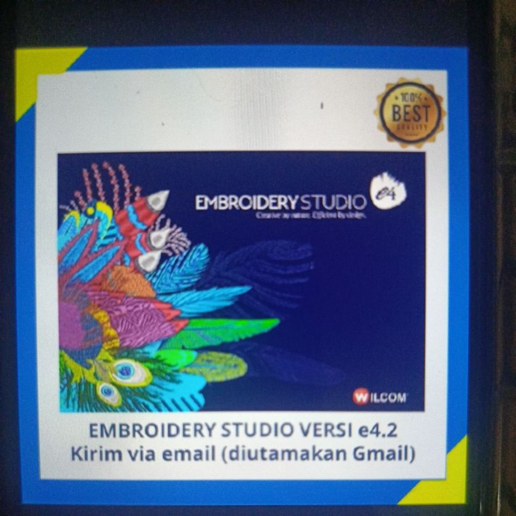 Jual wilcom embroidery studio e4. atau e.2 full version | Shopee Indonesia