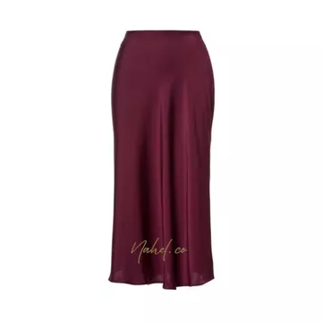 Nahel Rok Satin Silk Satin Skirt Premium Rok Satin A Line Mermaid Silk