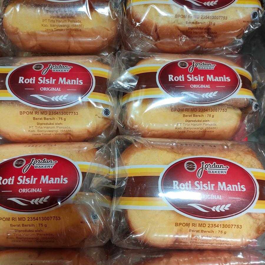 Jual ROTI SISIR JORDAN MENTEGA / MANIS [ 1 BALL ISI 5 ] HARAP TAMBAHKAN ...