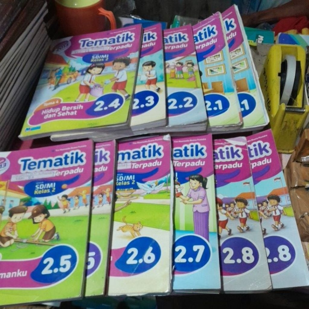 Jual BUKU TEMATIK TERPADU UNTUK SD KELAS 2 KURIKULUM 2013 REVISI TEMA 1 ...