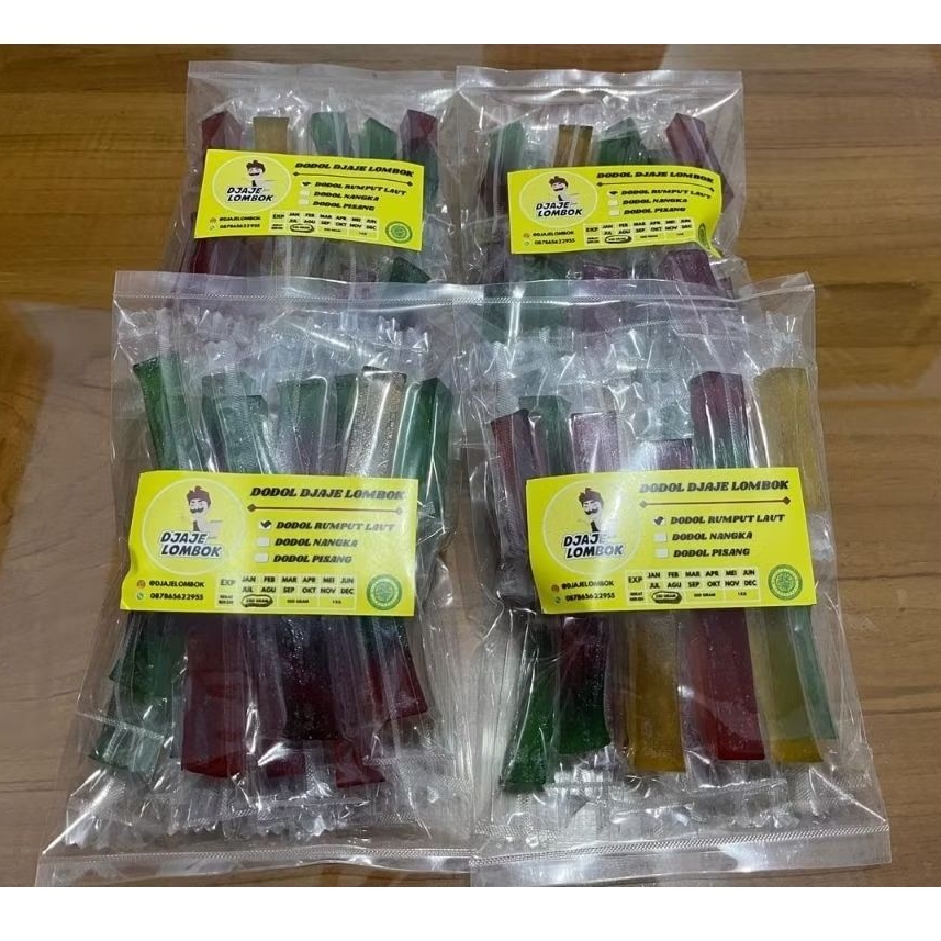 Jual 1KG, 500 GRAM, 250 GRAM OLEH-OLEH DODOL RUMPUT LAUT HALAL KHAS ...