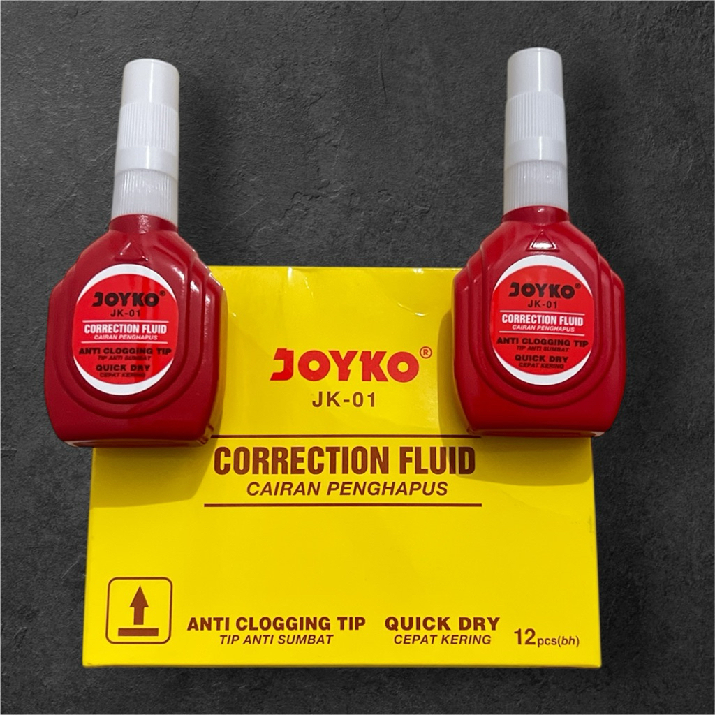 Jual (1pcs)setipo cair botol merah JOYKO JK-01 | Shopee Indonesia