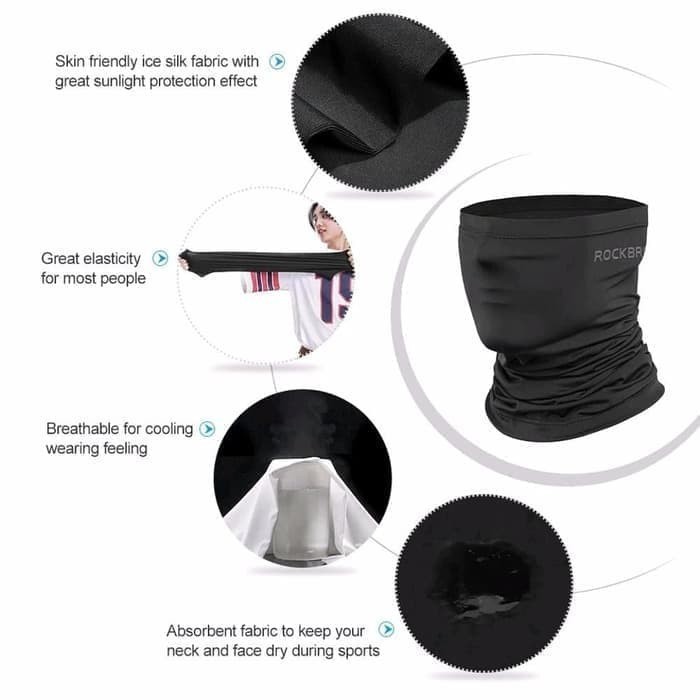 Jual Masker Rockbros WB001 Buff Sepeda Balacava Sport Cycling Gowes ...