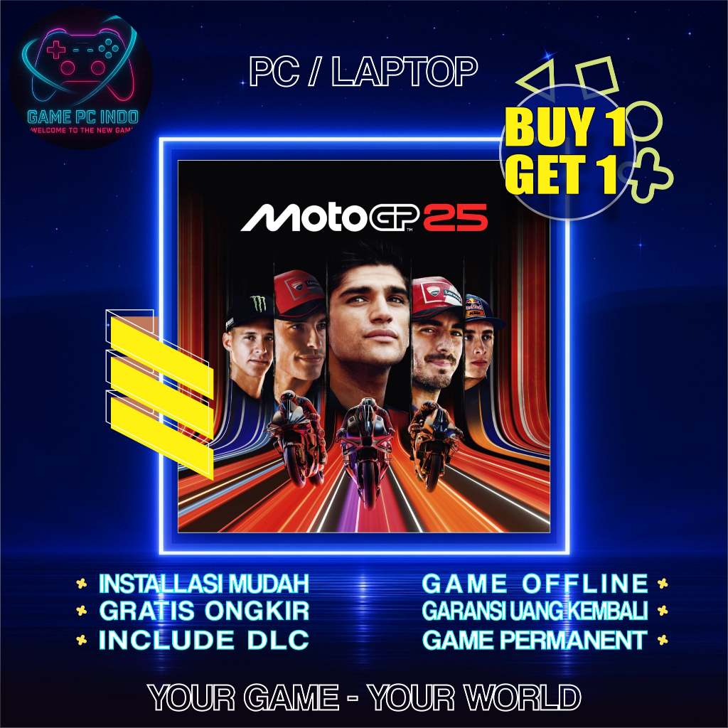 Jual Game Racing Balap Motor Moto GP 2025 PC Laptop | Shopee Indonesia