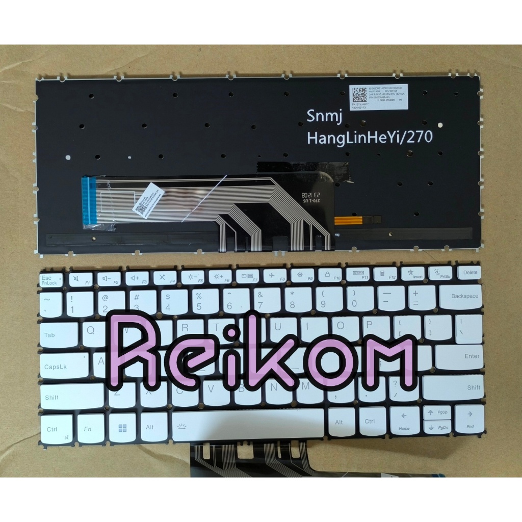 Original 5CB1B02463 Lenovo Thinkpad Clavier Français ThinkBook 13s G2 ITL