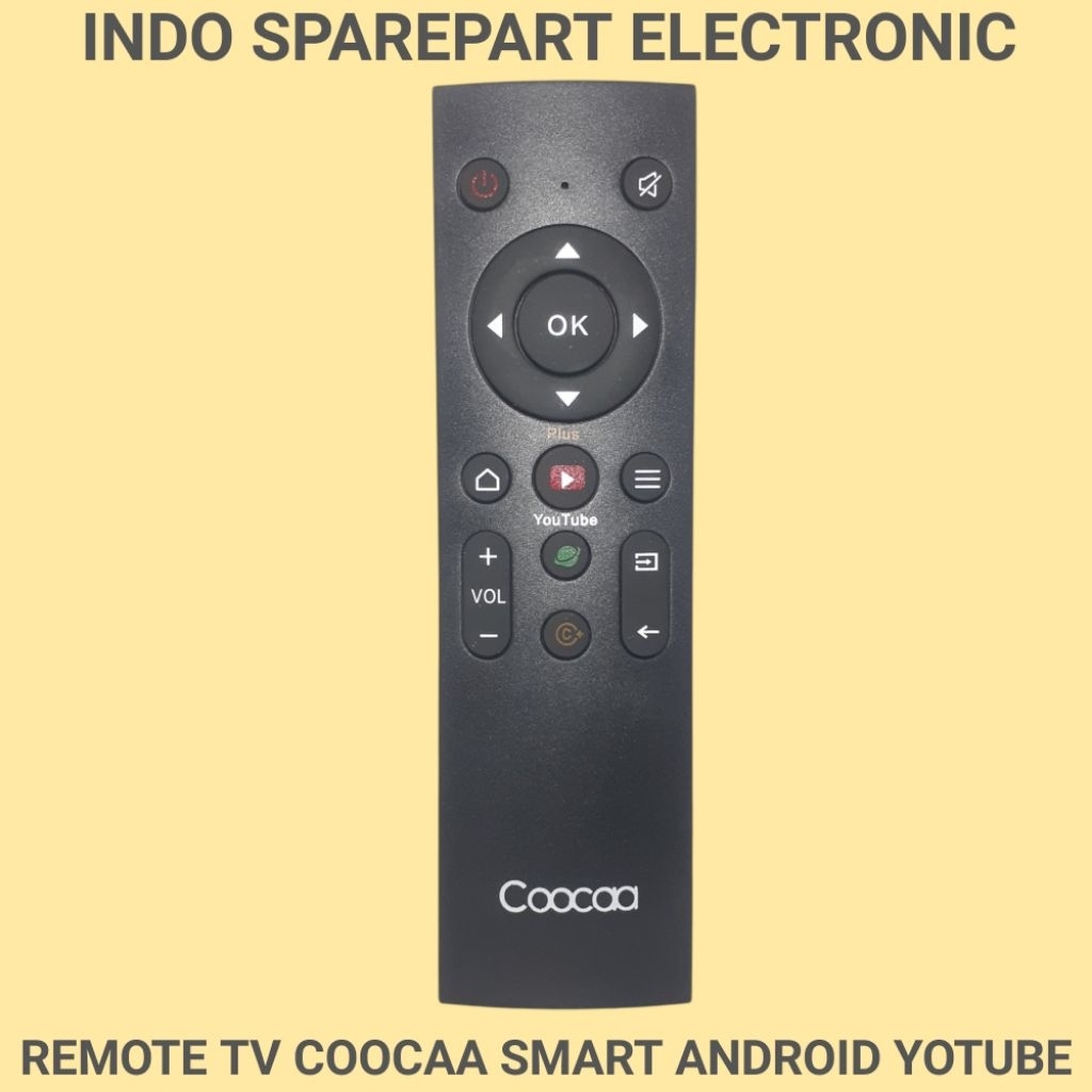 Jual REMOTE TV COOCAA SMART ANDROID YOTUBE | Shopee Indonesia