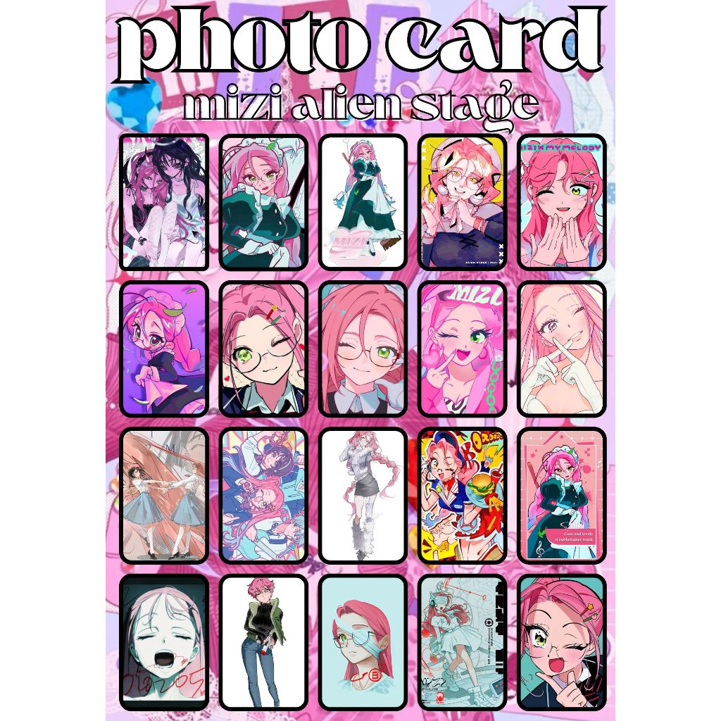 Jual Photo card Alien stage ( isi 50 pcs ) | Shopee Indonesia