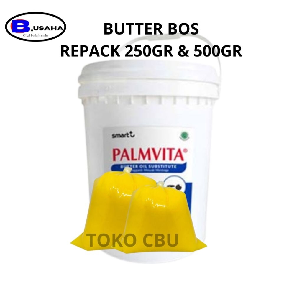 Jual BOS Butter / Rom Butter / PALMVITA 250gram & 500gram | Shopee ...