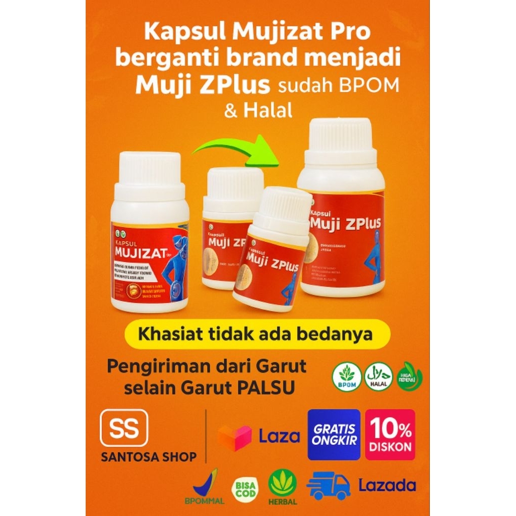 Jual Kapsul Mujizat / Muji Z Plus isi 28 | Shopee Indonesia