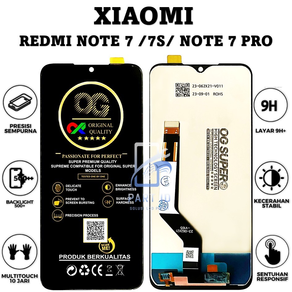 Jual LCD TOUCHSCREEN XIAOMI REDMI NOTE 7 /7S / NOTE 7 PRO FULLSET ...