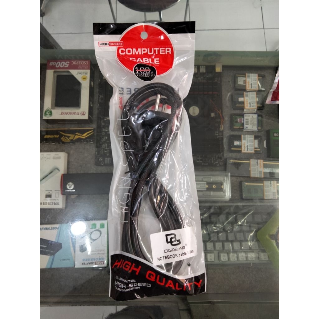 Jual KABEL POWER CPU/PC KOMPUTER, TEBAL 1.8M DIGIGEAR HIGH SPEED ...