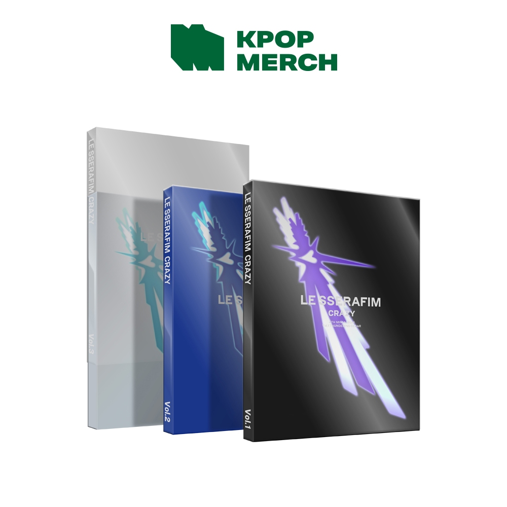 Jual LE SSERAFIM - 4th Mini Album [ CRAZY ] Photobook ver | Shopee